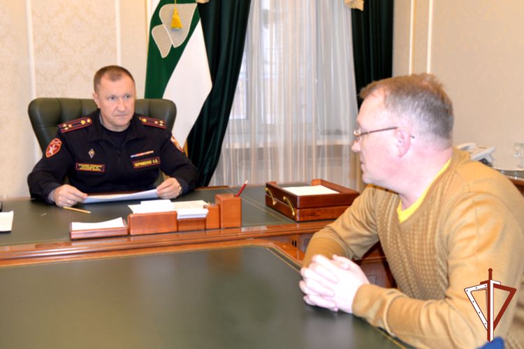 Руководитель курганского управления Росгвардии провел личный прием граждан (видео)