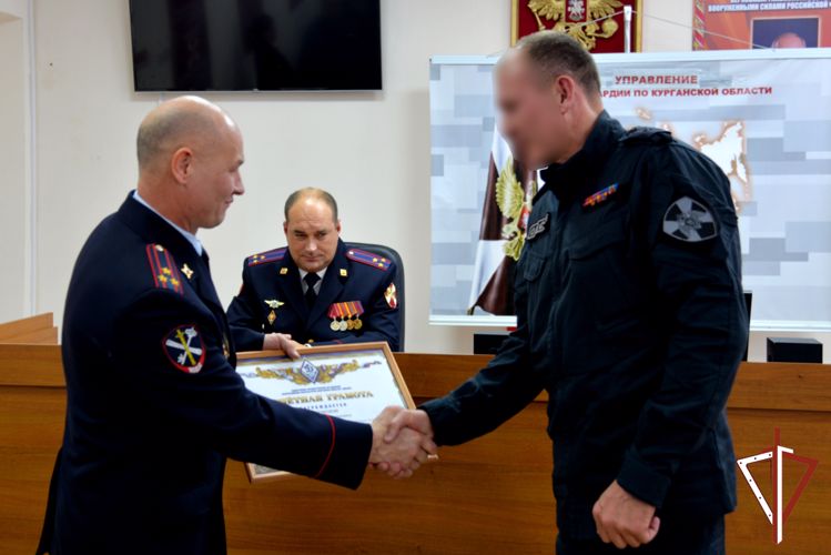 Представители Росгвардии в Зауралье отмечены наградами Всероссийского спортивного общества «Динамо»