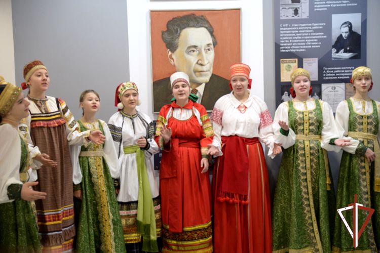 В Кургане росгвардейцы написали Большой этнографический диктант 