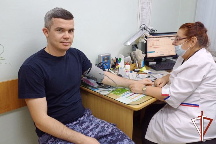 Росгвардейцы в Зауралье сдали донорскую кровь 