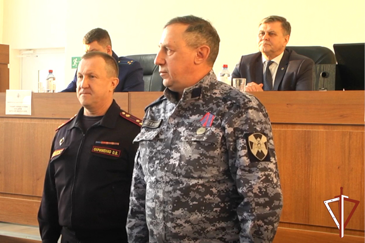 В курганском управлении Росгвардии состоялось итоговое совещание  за 2023 год (видео)