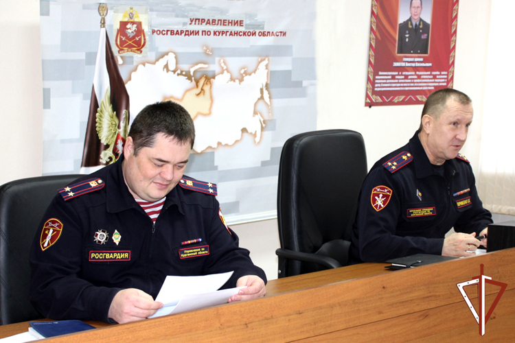 Росгвардия и частные охранные организации обсудили  вопросы обеспечения безопасности в Зауралье