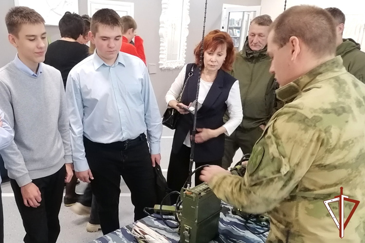 Росгвардия приняла участие в патриотическом интерактивном мероприятии для курганской молодежи