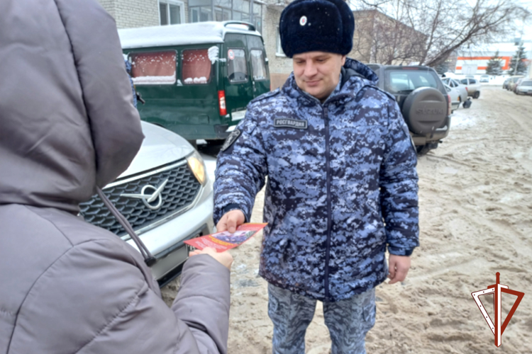 В Зауралье росгвардейцы проводят профилактические мероприятия в рамках ведомственной акции «Безопасный Новый год»