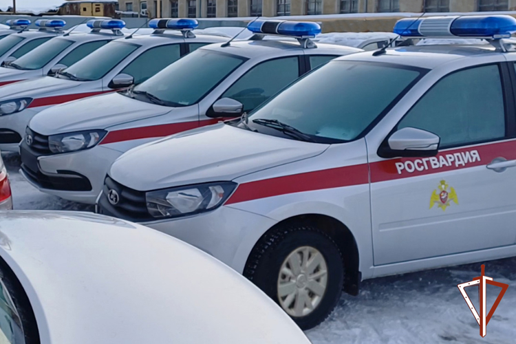Автопарк Росгвардии в Зауралье пополнился новыми автомобилями (видео)
