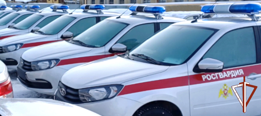 Автопарк Росгвардии в Зауралье пополнился новыми автомобилями (видео)
