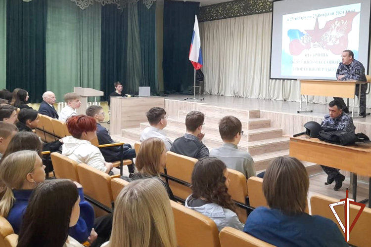 Патриотические мероприятия с участием представителей Росгвардии проходят в Зауралье