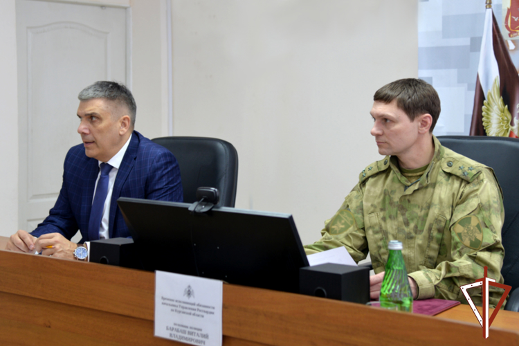 В курганском управлении Росгвардии обсудили вопросы охраны правопорядка в период проведения выборов главы государства