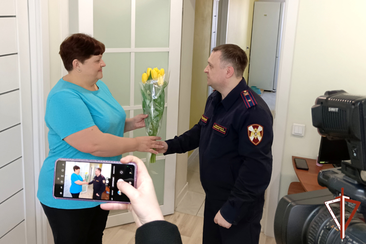 Всероссийская ведомственная акция «Весенний комплимент от Росгвардии» проходит в Зауралье (видео)