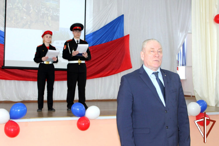 Первый в Зауралье кадетский класс Росгвардии открыли в Кургане (видео)