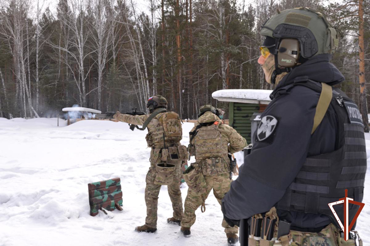Плановый полевой выход СОБР Росгвардии завершился в Зауралье (видео)