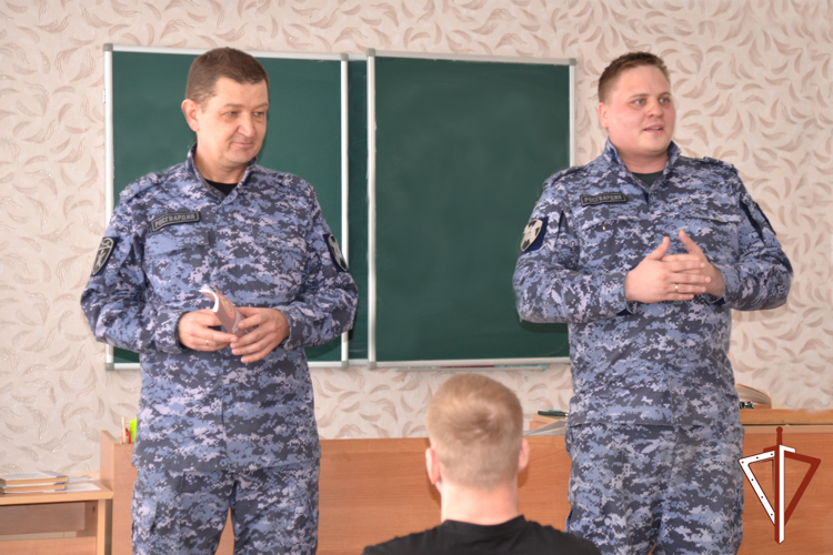 Курганским школьникам рассказали, как стать военным инженером Росгвардии