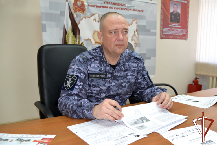 Росгвардейцы написали «Диктант Победы» в Зауралье