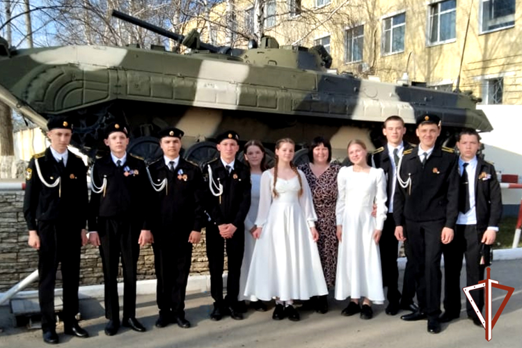 Зауральские школьники приняли участие в слете кадетов Уральского округа Росгвардии 