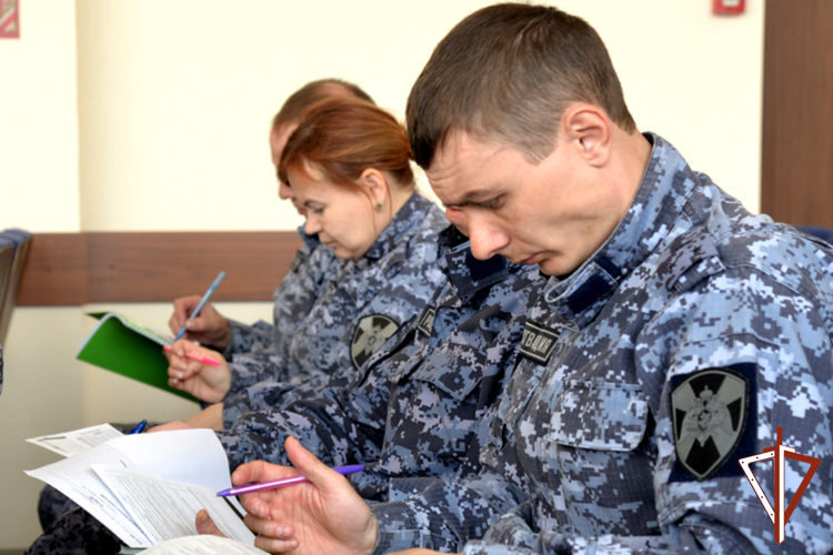 В курганском управлении Росгвардии проходит контрольная проверка за зимний период подготовки