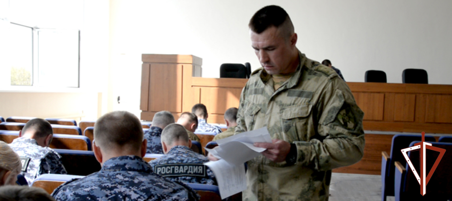 В курганском управлении Росгвардии проходит контрольная проверка за зимний период подготовки