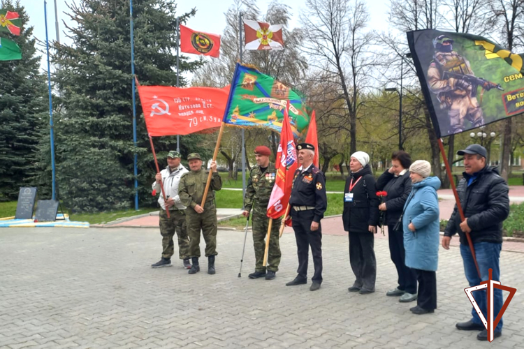 Росгвардия в Зауралье принимает участие в мероприятиях, посвященных Дню Победы