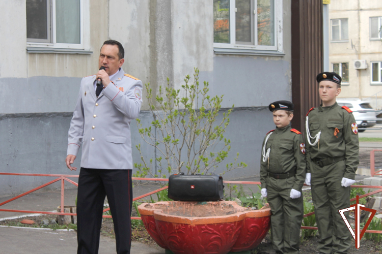 Росгвардейцы провели концерт для ветерана Великой Отечественной войны  в Кургане (видео)