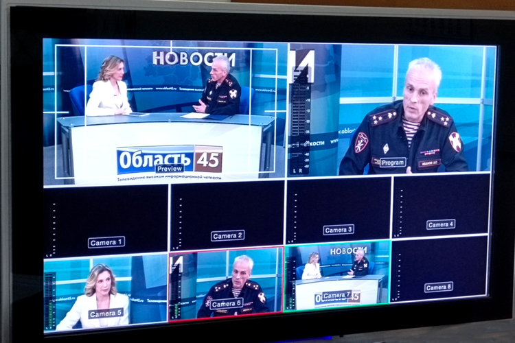 Руководитель курганского управления Росгвардии рассказал о задачах ведомства в эфире телеканала «Область 45» (видео)