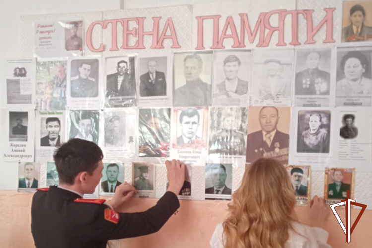 Росгвардия в Зауралье принимает участие в мероприятиях, посвященных Дню Победы