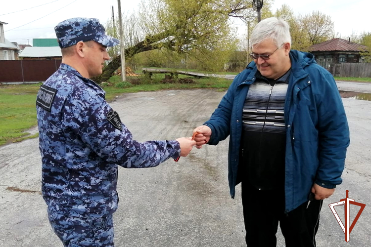 Росгвардия в Зауралье принимает участие в мероприятиях, посвященных Дню Победы
