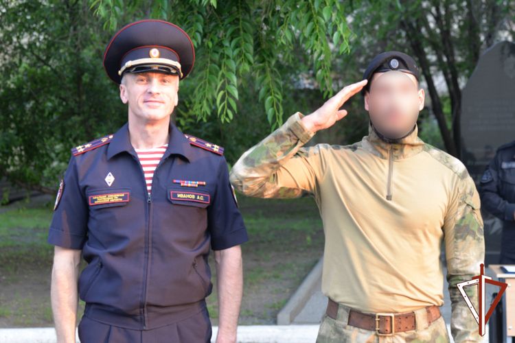 В Кургане военнослужащие и сотрудники Росгвардии удостоены ведомственных наград