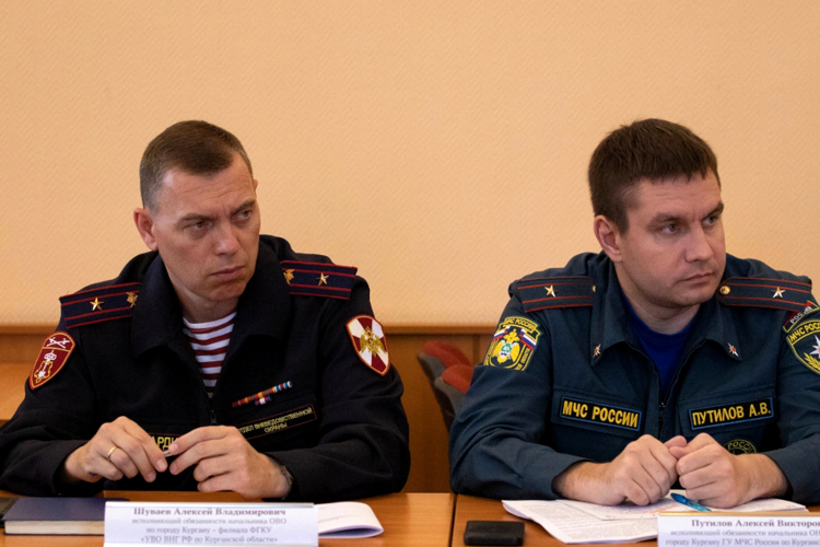 Представители Росгвардии в Кургане приняли участие в заседании антитеррористической комиссии 