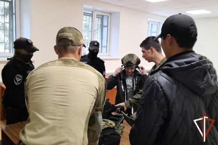 Мероприятия ведомственной акции «Каникулы с Росгвардией» состоялись в Зауралье