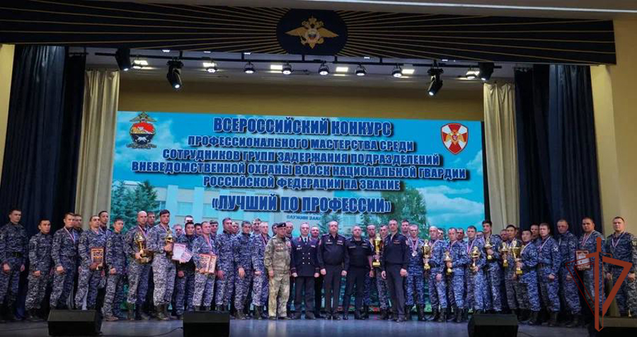 Росгвардейцы из Кургана победили во Всероссийском конкурсе профмастерства