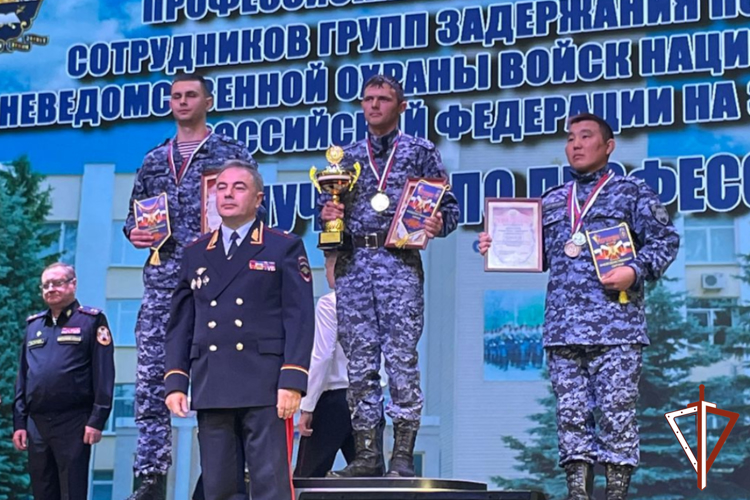 Росгвардейцы из Кургана победили во Всероссийском конкурсе профмастерства