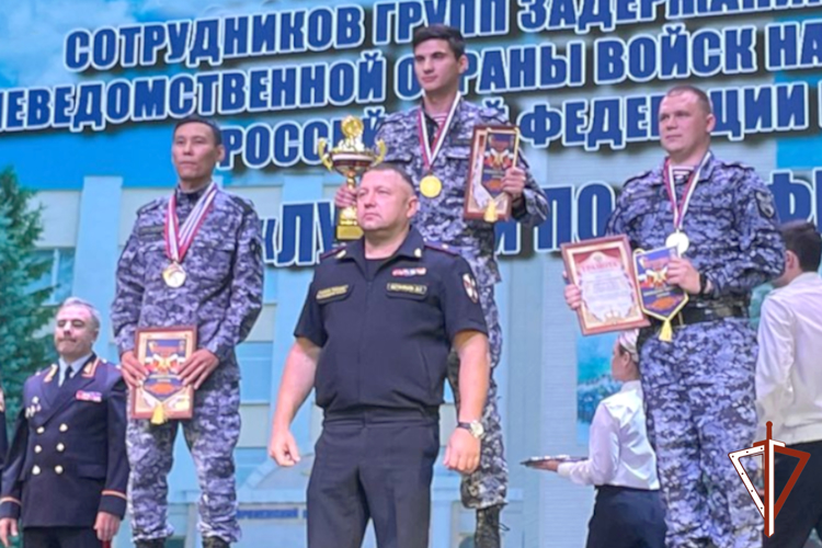 Росгвардейцы из Кургана победили во Всероссийском конкурсе профмастерства