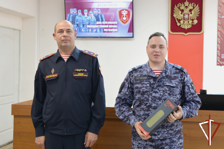 В курганском управлении Росгвардии отметили День подразделений вневедомственной охраны