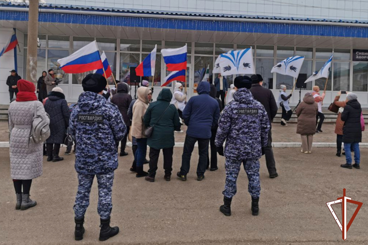 В Зауралье Росгвардия обеспечила безопасность празднования Дня народного единства
