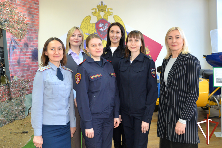 В курганском управлении Росгвардии встретились представители пресс-служб силовых ведомств региона