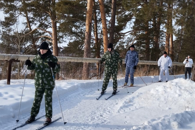 Представители Росгвардии в Зауралье приняли участие в патриотических акциях в рамках Года защитника Отечества