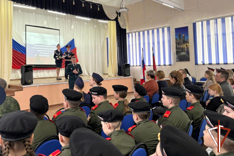Кадетами Росгвардии стали учащиеся подшефной ведомству курганской школы