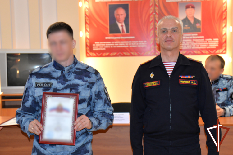 Курганский ОМОН «Скиф» Росгвардии отмечает 32-ю годовщину образования