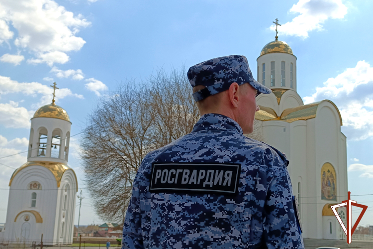 Росгвардия обеспечила безопасность во время празднования Пасхи в Зауралье