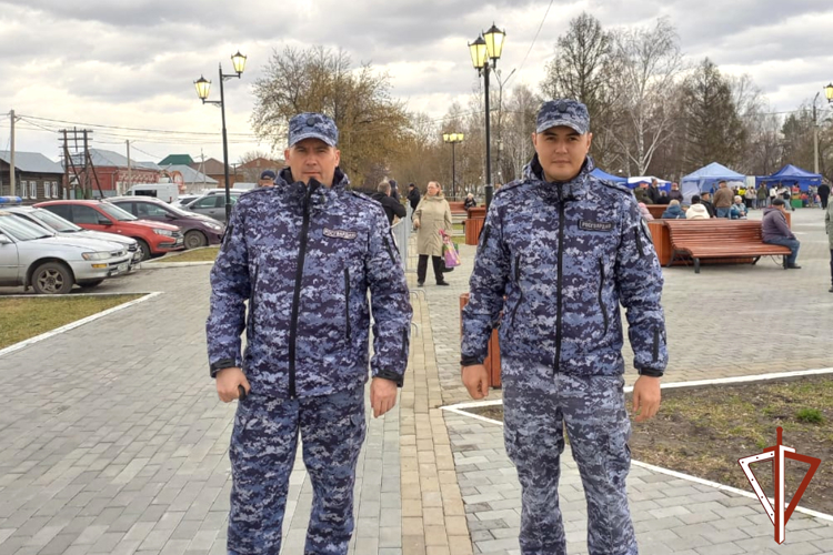 Росгвардия обеспечила безопасность во время празднования Пасхи в Зауралье