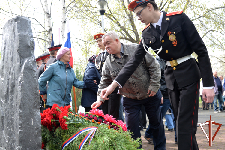 Росгвардия участвует в памятных и патриотических мероприятиях в Зауралье