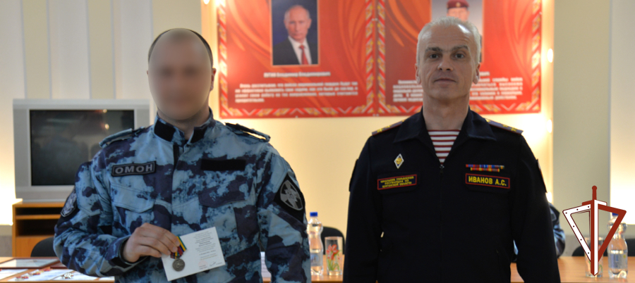 Курганский ОМОН «Скиф» Росгвардии отмечает 32-ю годовщину образования