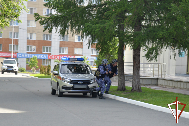Росгвардия приняла участие в антитеррористическом учении в Курганской области (видео)