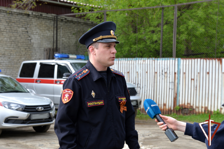 Росгвардия присоединилась к акции «Бессмертный автополк» в Зауралье (видео)