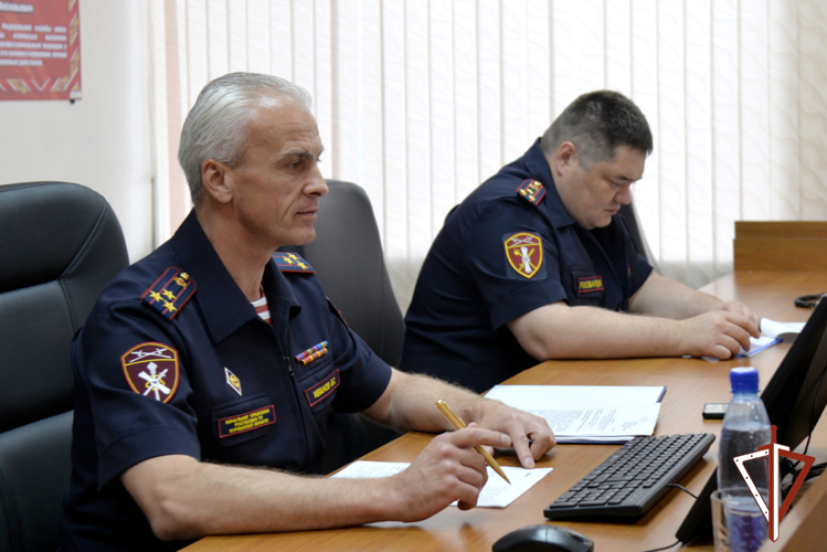 В Кургане подвели итоги деятельности территориального управления Росгвардии за полугодие
