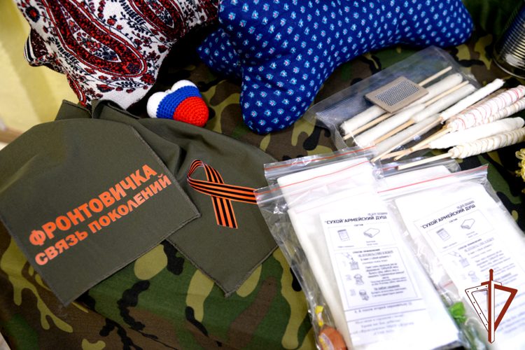 Ветераны Росгвардии совместно с волонтерами отправили  гуманитарную помощь бойцам СВО из Зауралья