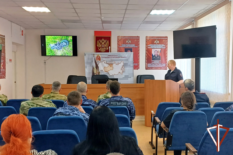 В Росгвардии проходят мероприятия по обеспечению безопасности дорожного движения в Зауралье
