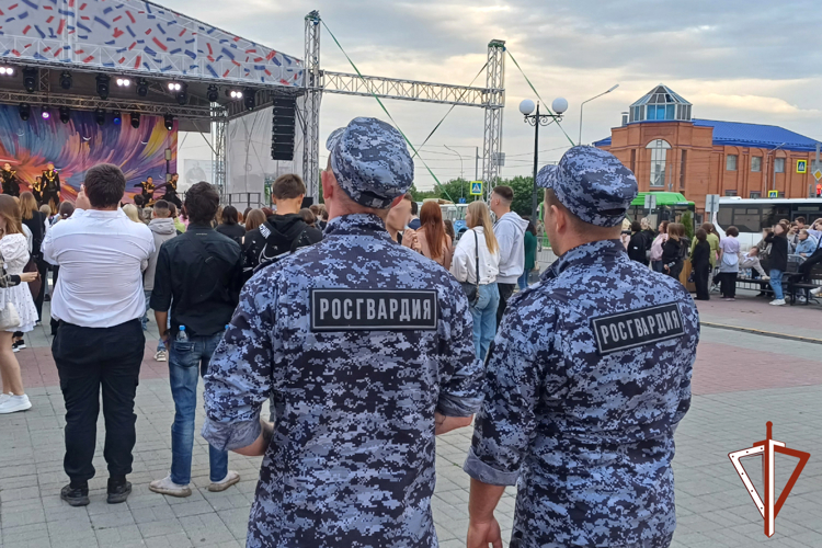 В Зауралье сотрудники Росгвардии обеспечивали безопасность на протяжении всего музыкального фестиваля 