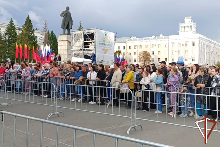Росгвардия обеспечила безопасность празднования годовщин образования Кургана и Шадринска