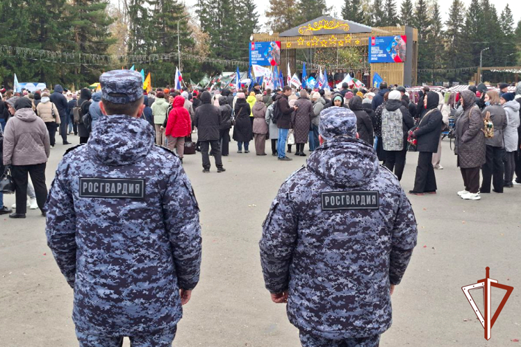 Росгвардейцы обеспечили безопасность публичных и спортивных мероприятий в Зауралье