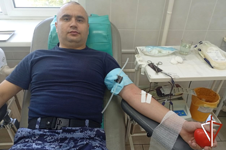 Ведомственную акцию «От сердца к сердцу» поддержала Росгвардия в Курганской области